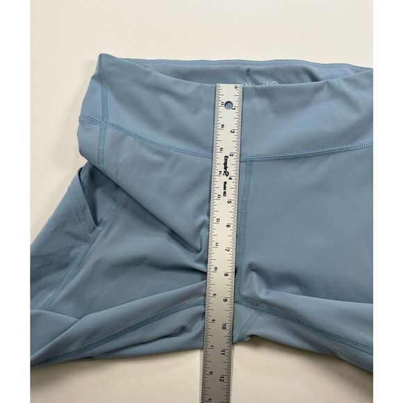 Outdoor Voices High Waisted Side Pocket Leggings Womens Size Medium Blue - Picture 8 of 13